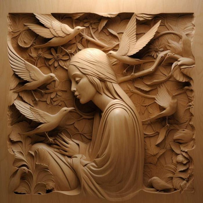 نموذج ثلاثي الأبعاد لآلة CNC 3D Art 